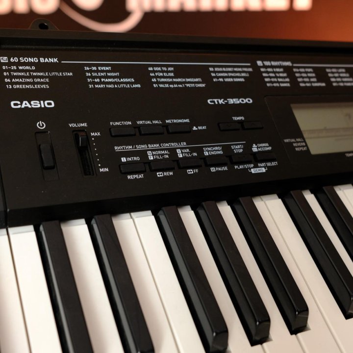 Синтезатор Casio CTK-3500 + Аксессуары (Комплект)