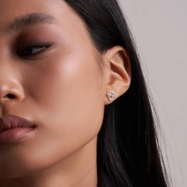 Серьги серебро