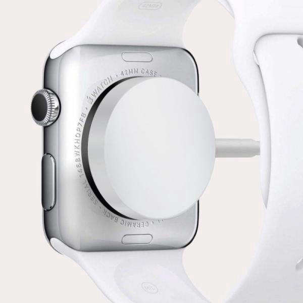 Беспроводное зарядное устройство Deppa для Apple Watch White (24022)