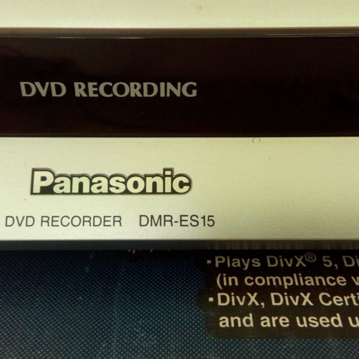 DVD-рекордер Panasonic DMR-ES15. Audio out PCM.