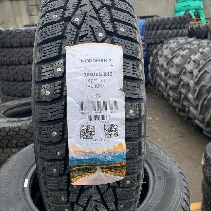 Зимние шины 185/65 R15 Nordman 7 92T XL