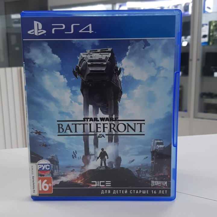 Star wars: battlefront (ps4, б/у) русский язык