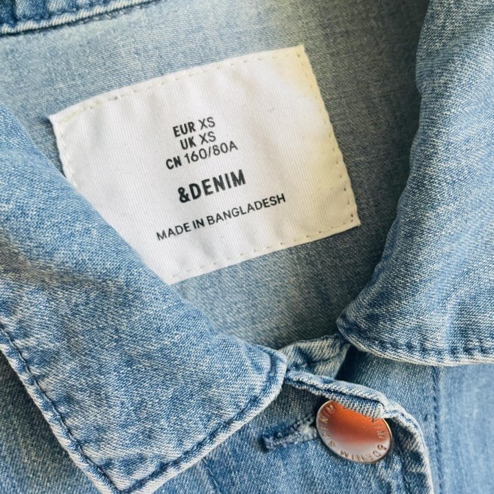 Джинсовка H&M р.S-XS