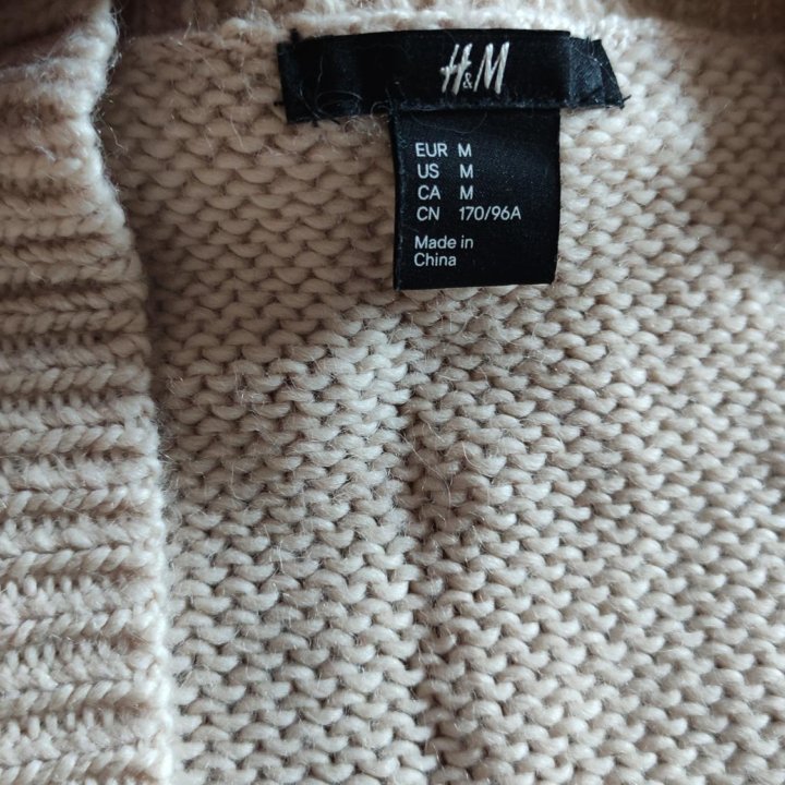 Кардиган тёплый женский H&M