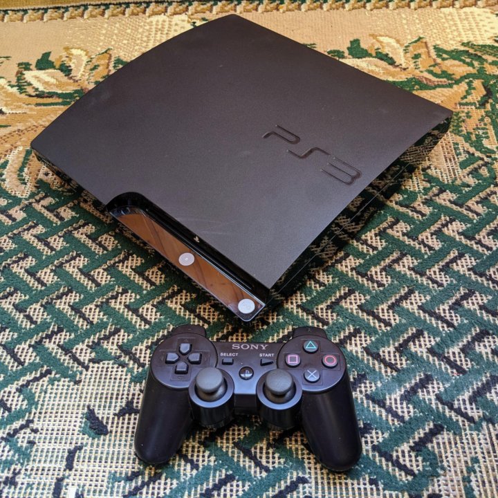 PS3 Slim + игры