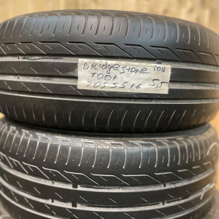 Пара Bridgestone t001 205 55 16