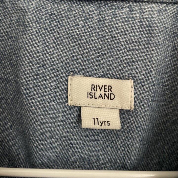 Джинсовое платье для девочки river island