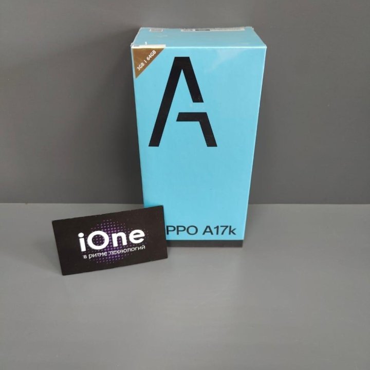 Oppo A17K 3/64Gb Синий (Новый)