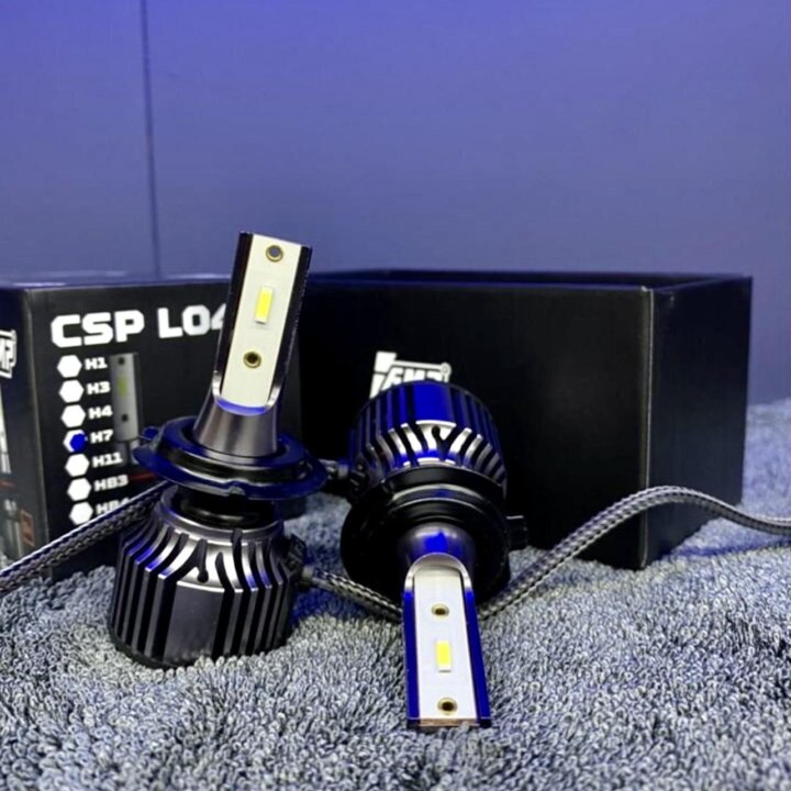 LED Лампы AMP CSP LO4s H7