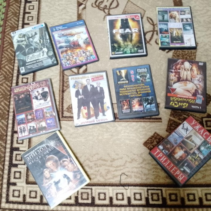 Разные диски для DVD и PC
