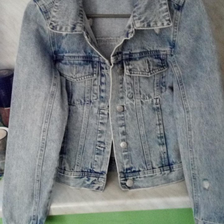 Куртка джинсовая рост 158
