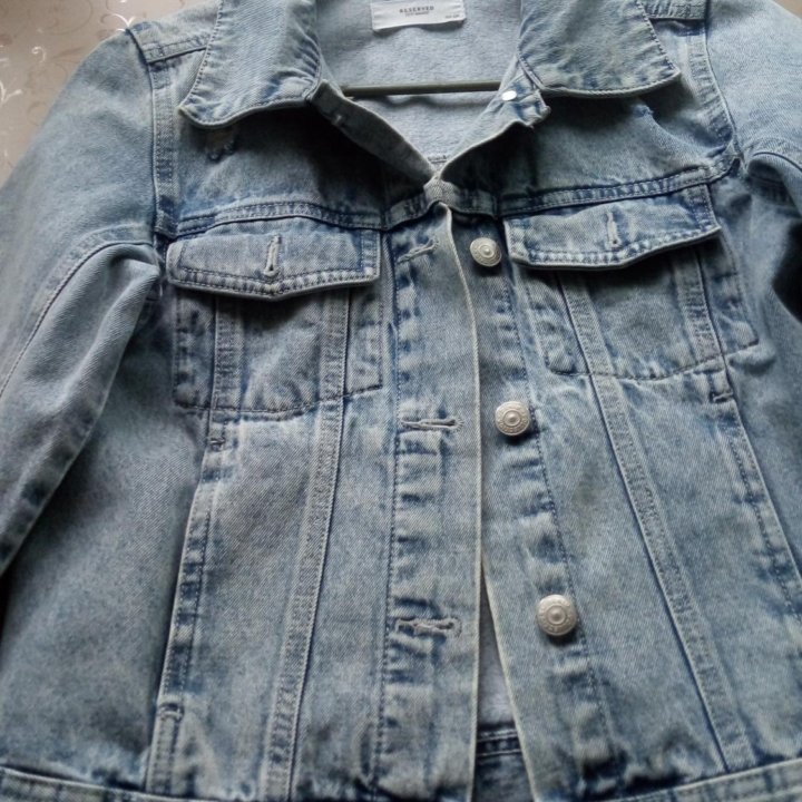 Куртка джинсовая рост 158