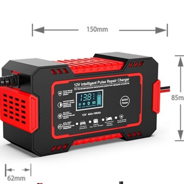 Зарядное устройство для аккумуляторов акб 12V 6A