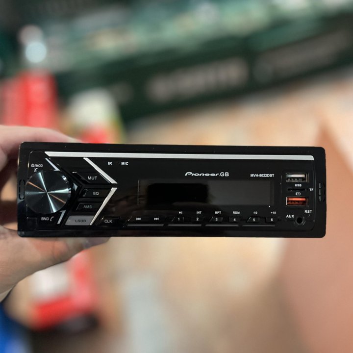 Автомагнитола Pioneer с bluetooth 1 din