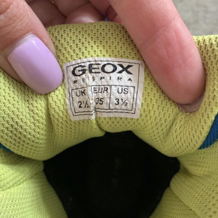 Зимние ботинки geox 35