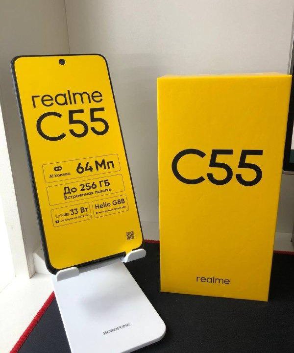 ⚡️ Realme c55 6/128gb black, pearl