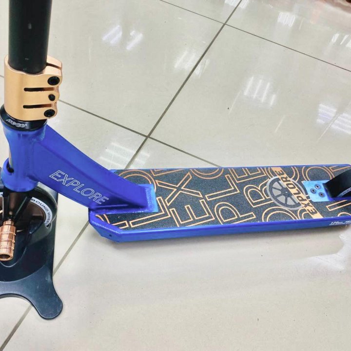 Трюковый самокат Explore BOOGER DELUXE HD