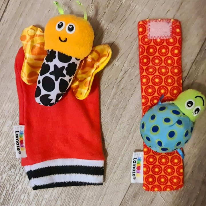 Игрушки Lamaze погремушки на ручки и ножки