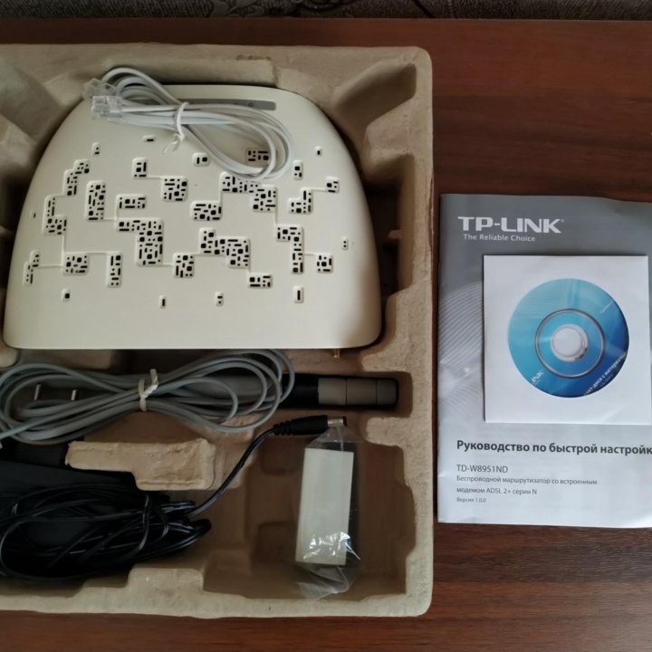 Маршрутизатор беспроводной TP-link (ADSL2+)