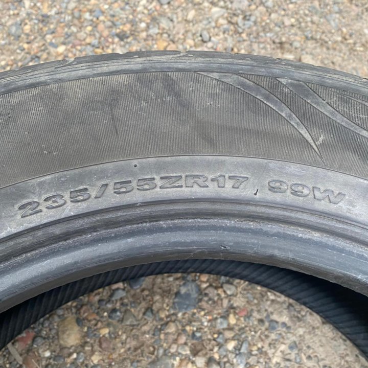 1шт. 235/55 R17 HANKOOK ЛЕТО