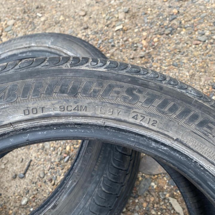 2шт. 215/50 R17 BRIDGESTONE ЛЕТО