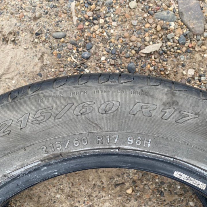 215/60 R17 PIRELLI ЛЕТО