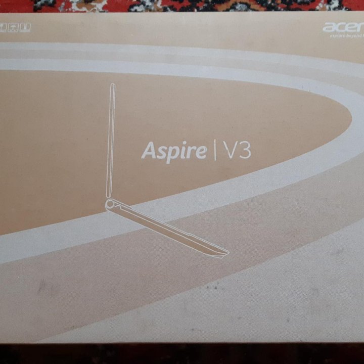 Коробка от ноутбука Acer Aspire V3
