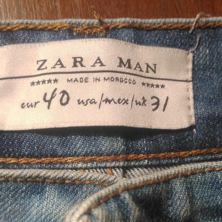 Джинсовые шорты ZARA 31 р на M L 46 48 р