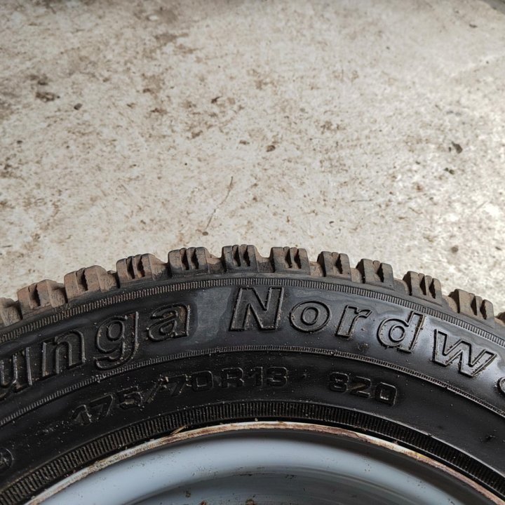 Колесо 1шт R13 175 70 Tunga Nordwey