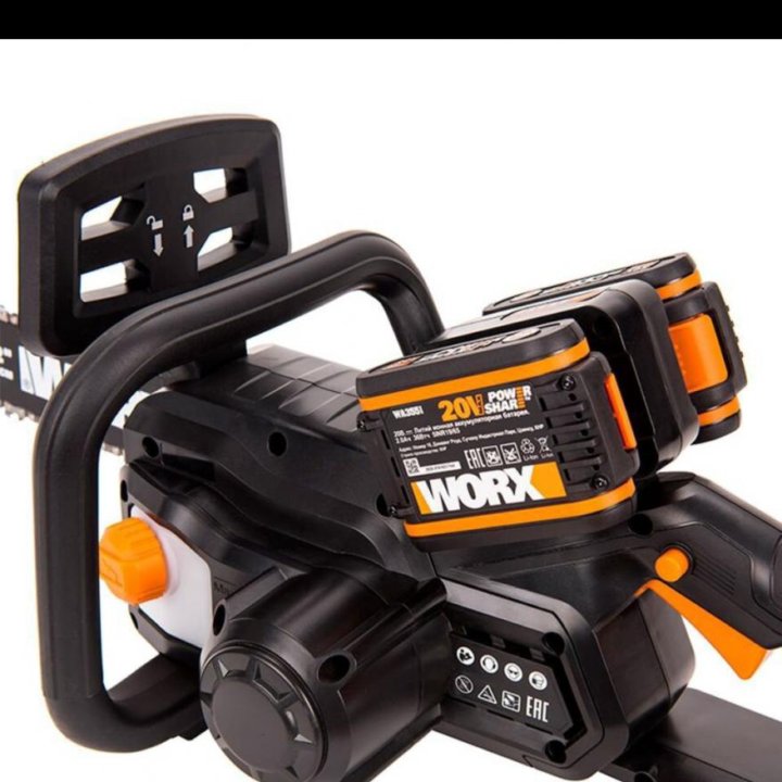 Пила цепная аккумулят Worx WG381E 40V