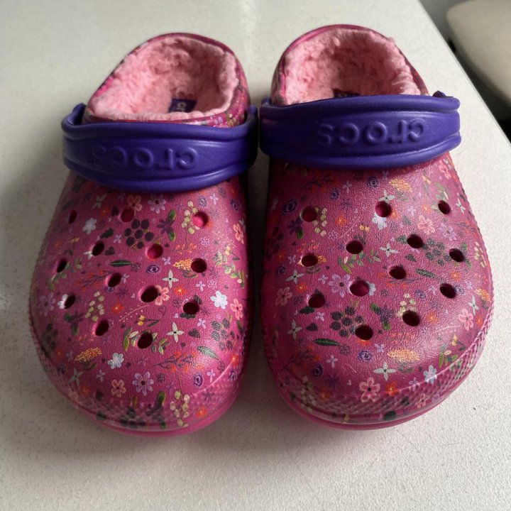 Детские утепление crocs