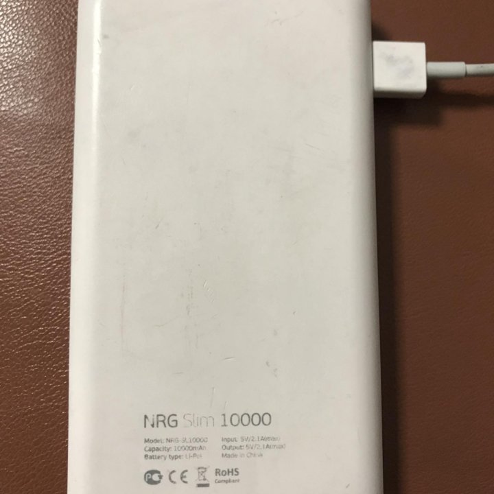 Power bank NRG Slim 10000