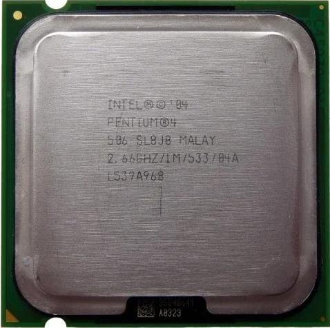 Процессор Pentium 4 506 ( 2666 MHz. Socket 775 )