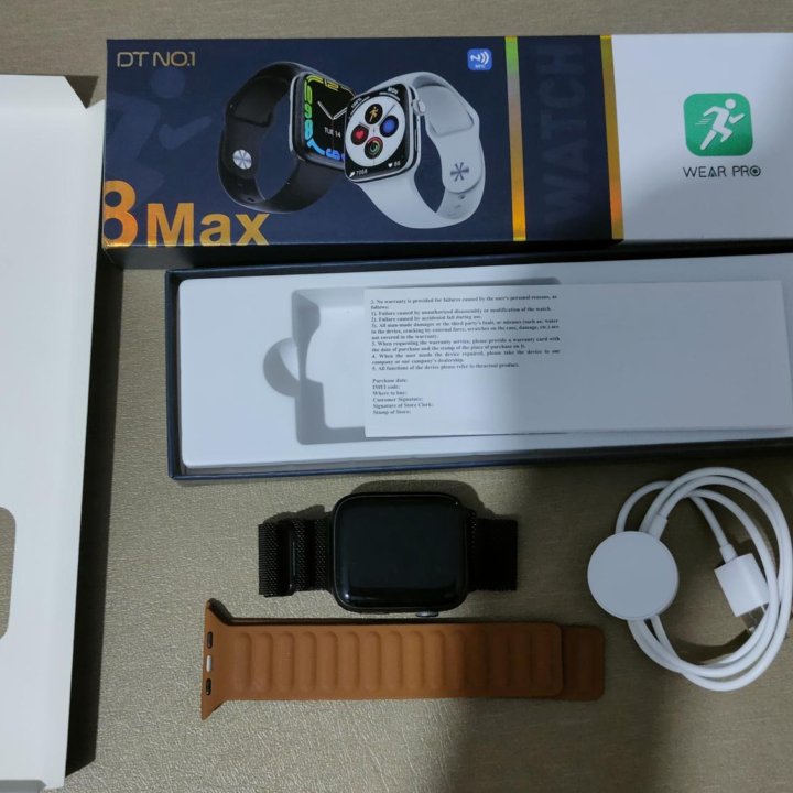 smart watch wear pro 8 max