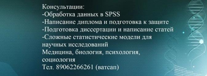 SPSS Анализ данных