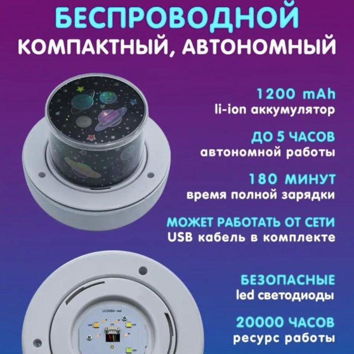 Ночник-проектор