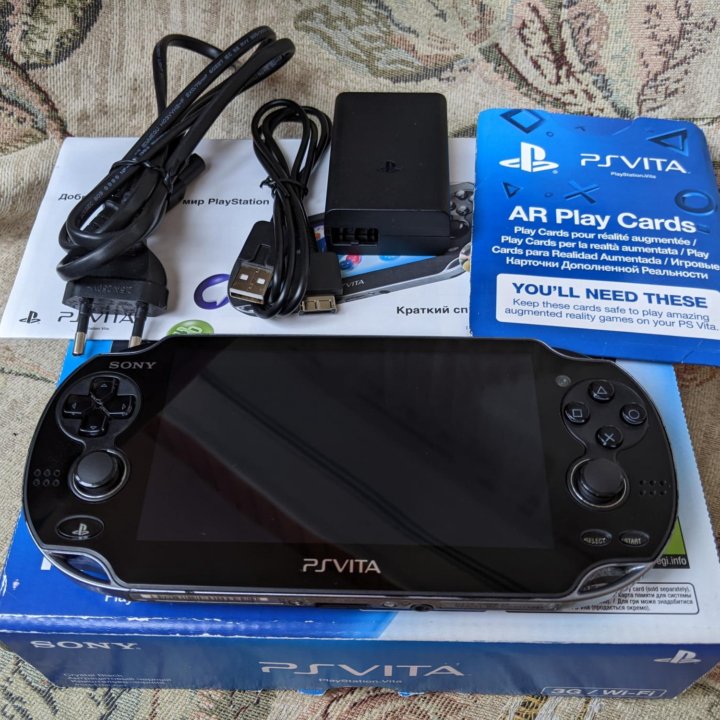 PS Vita OLED полный комплект + игры