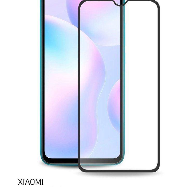 Cтекло защитное 5D Xiaomi Redmi 9/9T