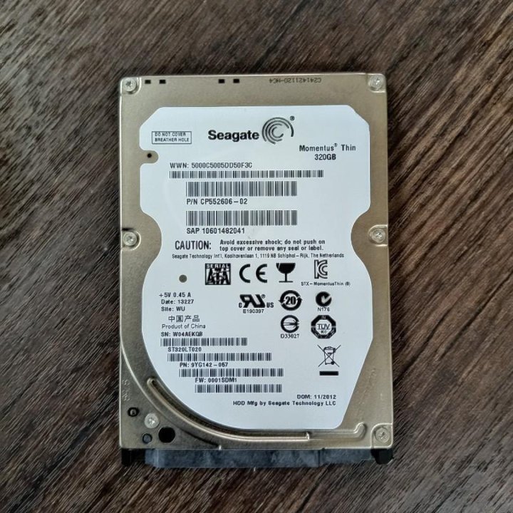 Seagate HDD 320 Gb