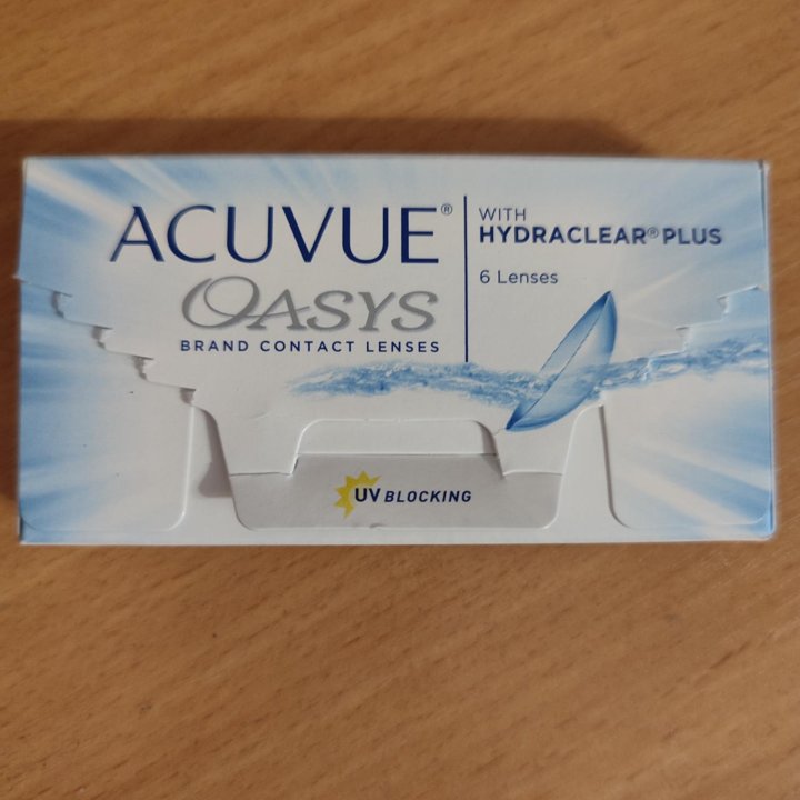 Контактные линзы Acuvue Oasys