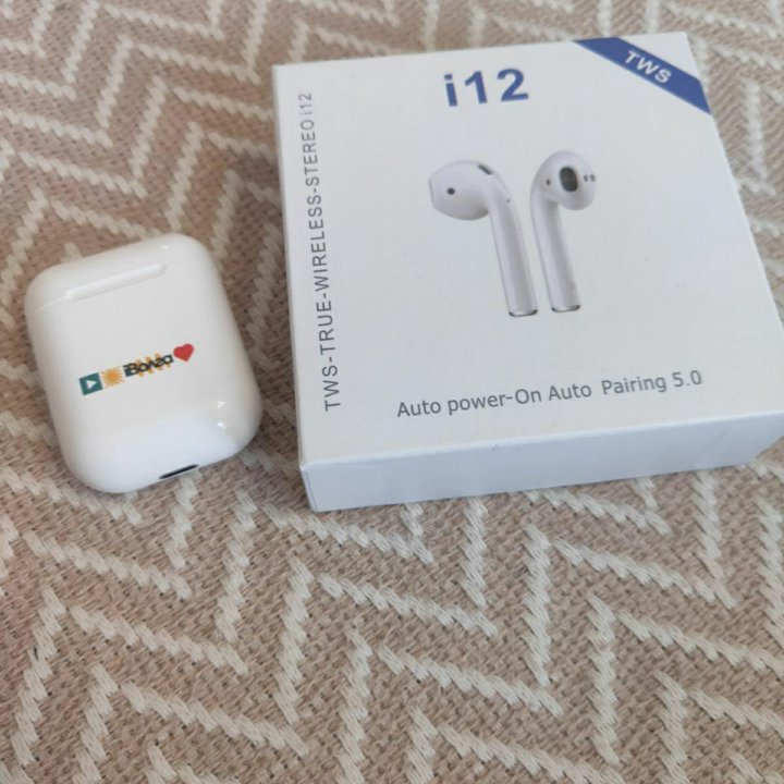 Беспроводные наушники i12 (airpod copy)