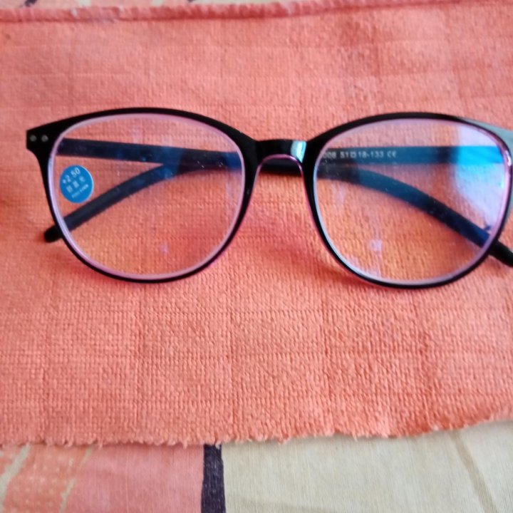 Новые очки +2,5