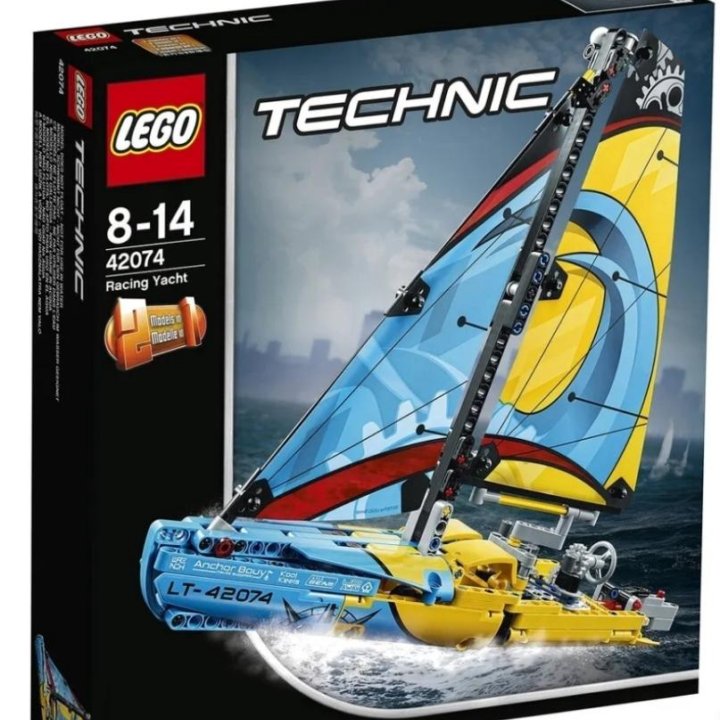 Конструктор LEGO Technic 42074 Гоночная яхта