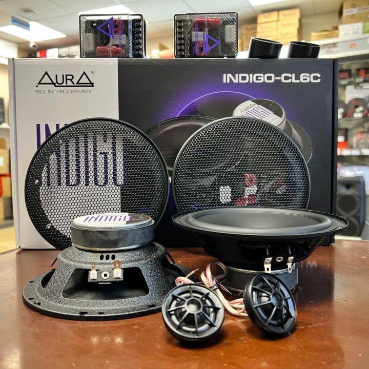 Динамики компонентные Aura Indigo CL6C (16.5 см)