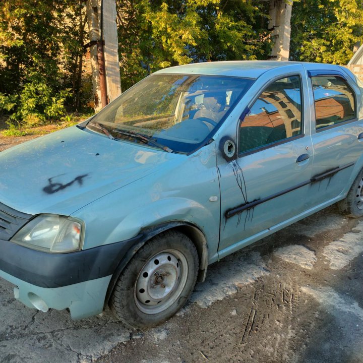 Renault Logan 2006 двигатель 1.6 K7M и 1.4 K7J