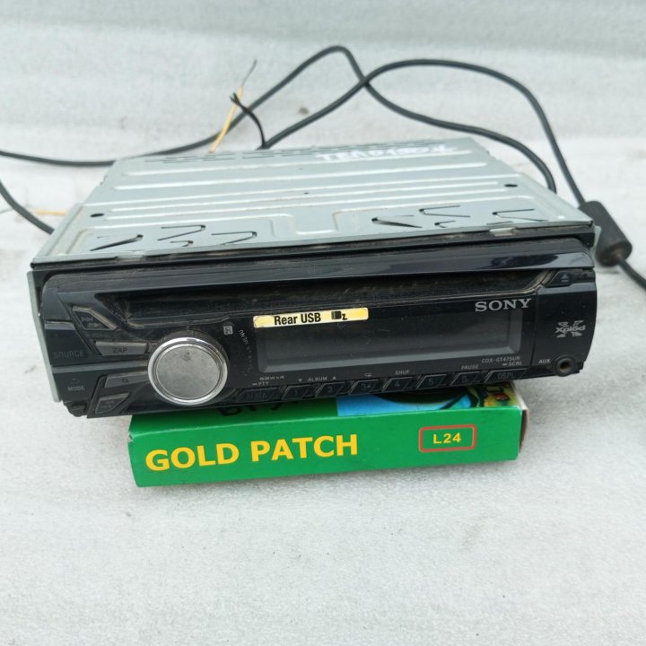 Sony CDX-GT475UR (USB AUX диски)