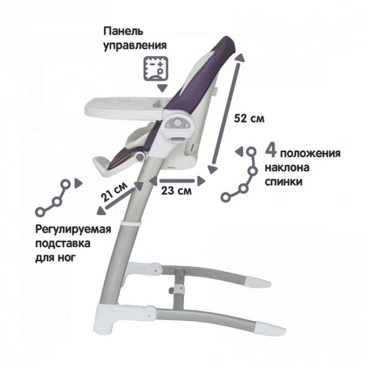 Стул для кормления 3 в 1