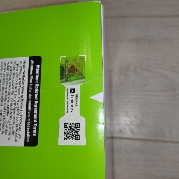 Lexmark 55B5X0E Оригинал.