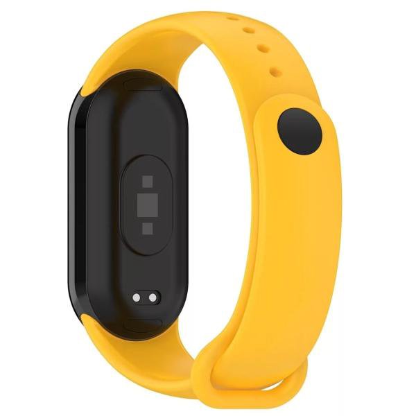 Сменный силиконовый ремешок Red Line для Xiaomi Mi Band 8 Желтый