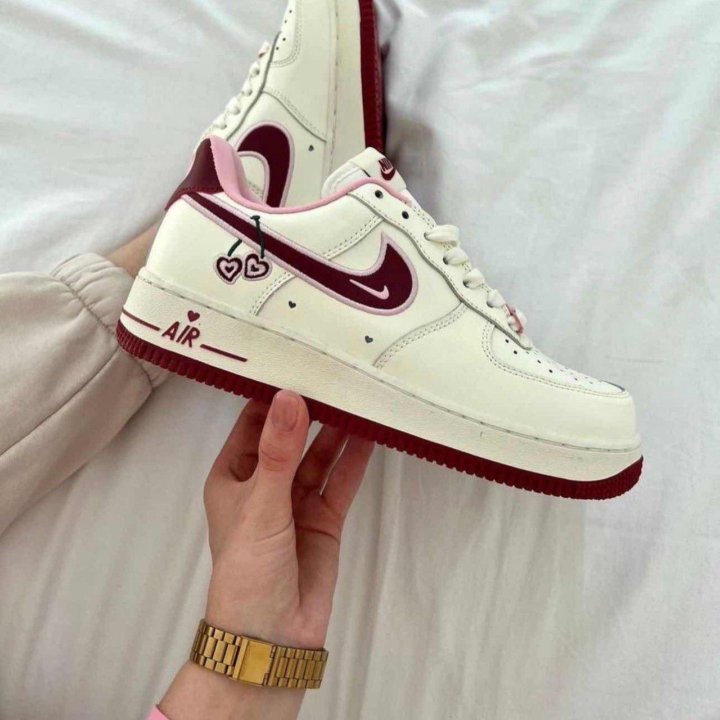 Кроссовки Nike Air Force 1 Valentines day